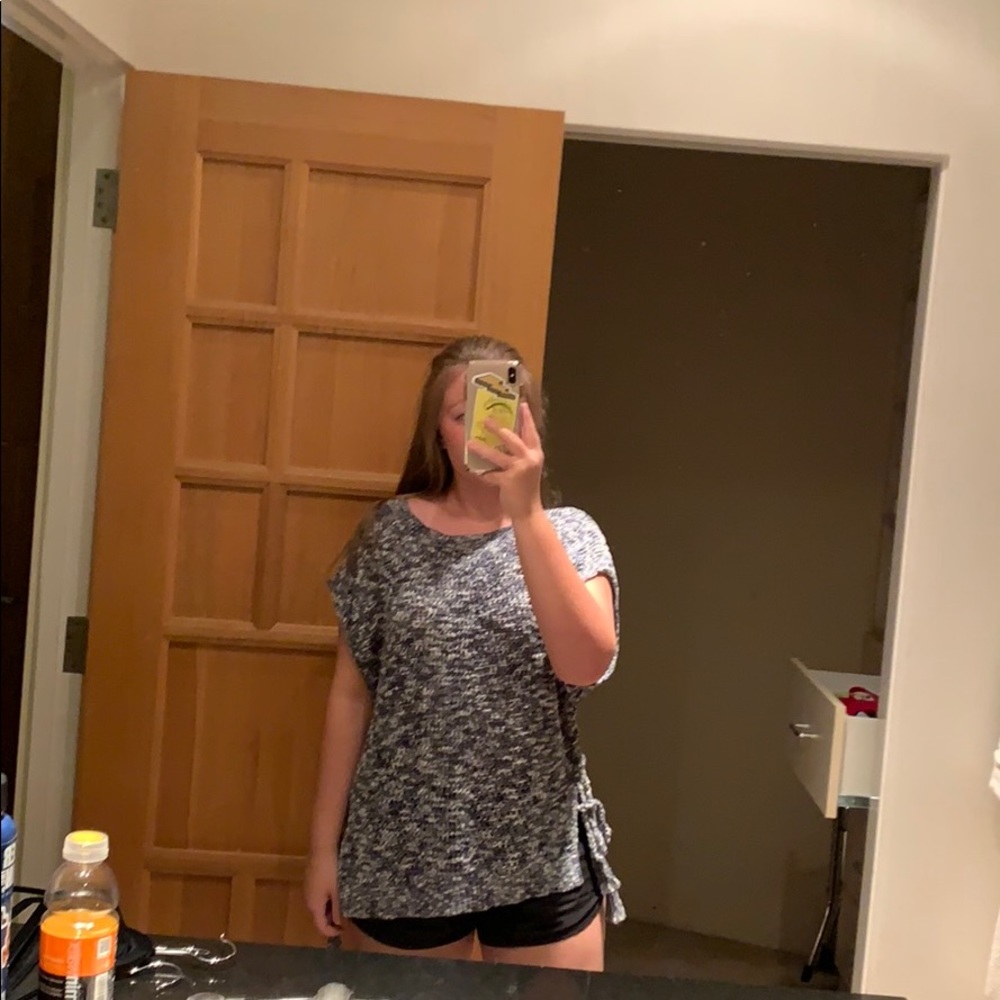 crocheted top LUCKY BRAND